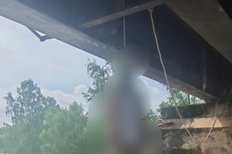Warga Poros Handil Ditemukan Gantung Diri di Jembatan Dondang
