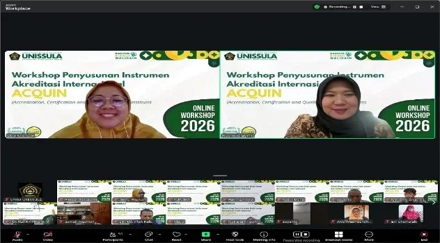 Unissula Gelar Workshop Akreditasi Internasional ACQUIN untuk Tingkatkan Kualitas Pendidikan