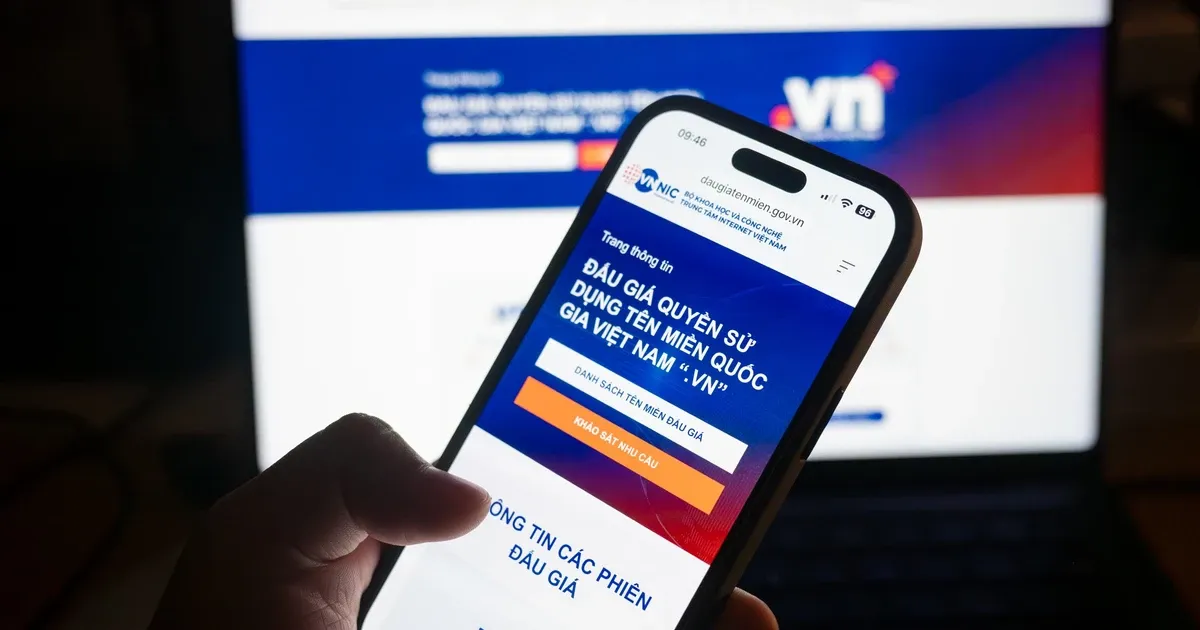Lelang Pertama Nama Domain Nasional Dua Karakter oleh Pusat Internet Vietnam
