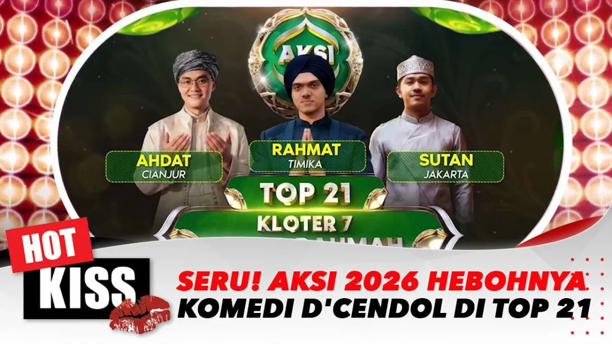 Komedi D'Cendol dan Akbar Family Meriahkan Top 21 AKSI 2026