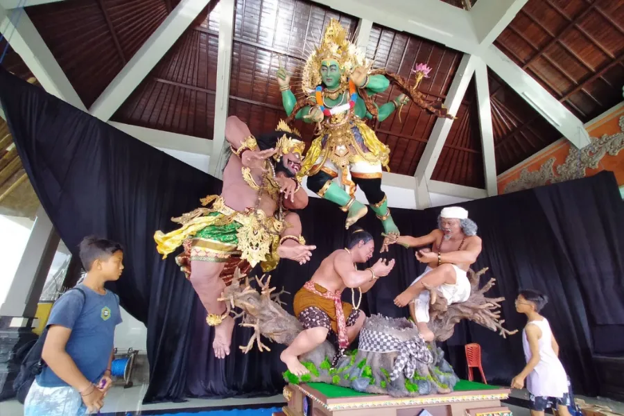 ST Cantika Raih Nilai Tertinggi dalam Penilaian Ogoh-ogoh Kasanga Festival Denpasar 2026