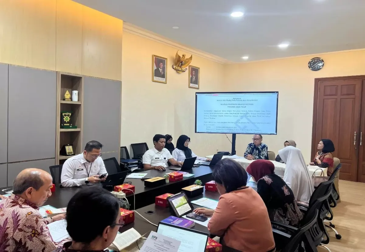 Pengawasan Etika Notaris: Pembelajaran dari Magang di Kanwil Kemenkumham Jatim