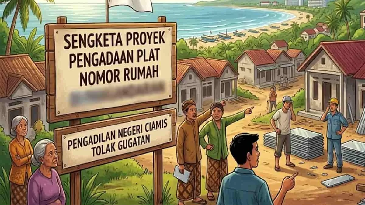 Sengketa Proyek Pengadaan Plat Nomor Rumah Libatkan Pengusaha Asal Pangandaran, PN Ciamis Tolak Gugatan