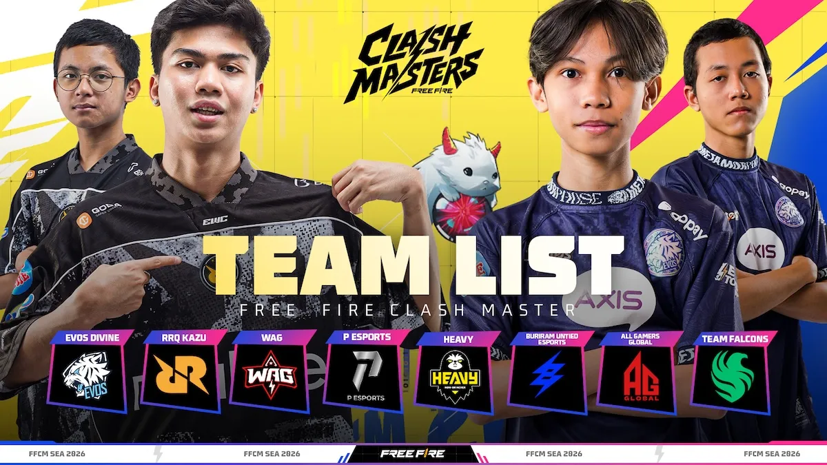 RRQ Kazu dan EVOS Divine Siap Bertarung di FFCM SEA 2026 Spring