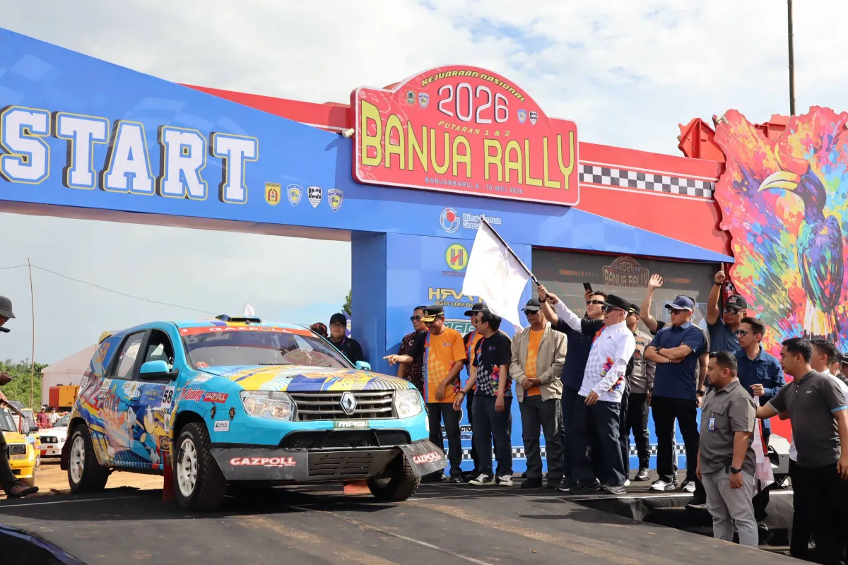 Banua Rally 2026 Resmi Dibuka, Kalsel Berkomitmen Jadi Pusat Sport Tourism