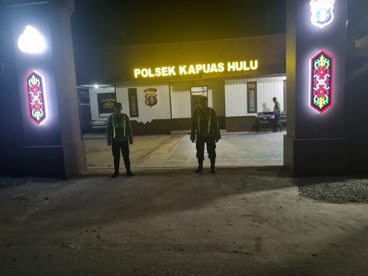 Polsek Kapuas Hulu Tingkatkan Pengamanan Antisipasi Keamanan