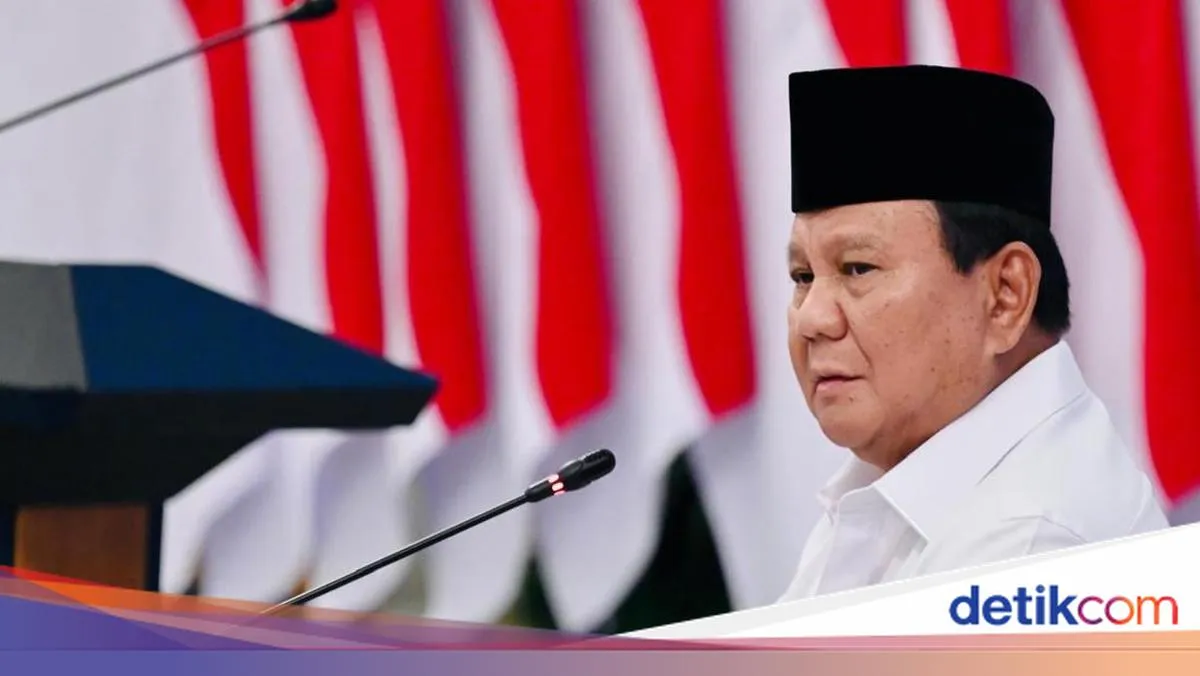 Prabowo Pimpin Sidang Kabinet Bahas Kesiapan Lebaran di Istana