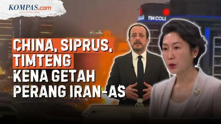 Konflik Iran dan AS-Israel Melibatkan China dan Siprus
