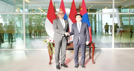 Indonesia dan Mongolia Perkuat Kemitraan Strategis di Peringatan 70 Tahun Diplomasi