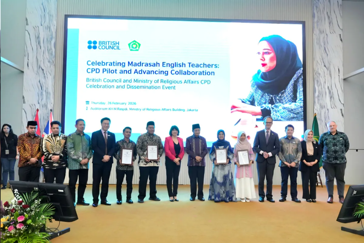Kemenag dan British Council Tingkatkan Kompetensi Guru Bahasa Inggris Madrasah