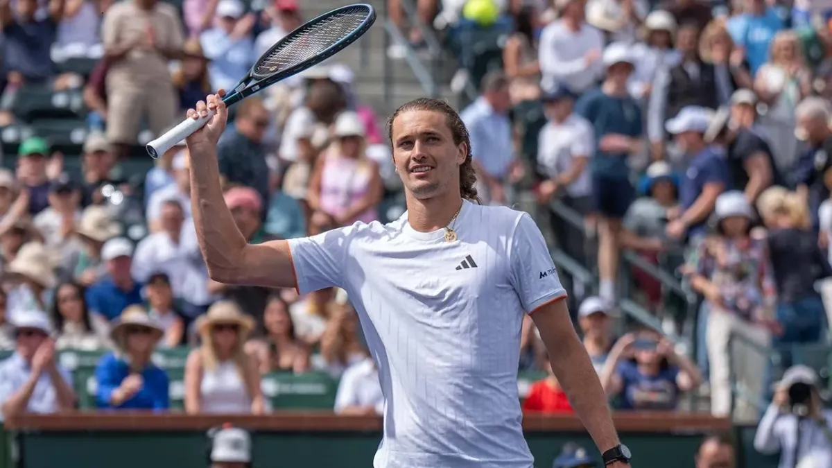 Zverev Kalahkan Berrettini di Indian Wells, Siap Tantang Shelton