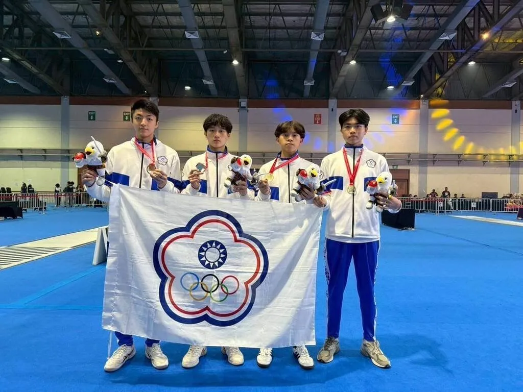 Tim Anggar Taiwan Raih Emas Pertama di Kejuaraan Asia 2026