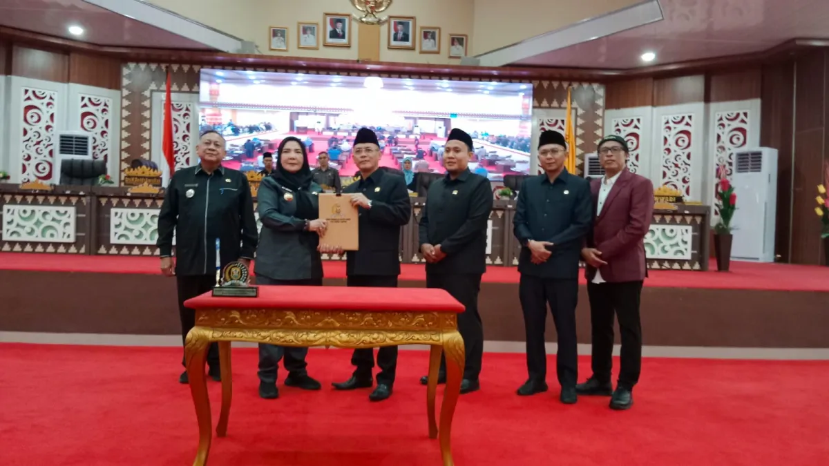 DPRD dan Pemkot Bandar Lampung Resmikan Perda Pengelolaan Barang Milik Daerah