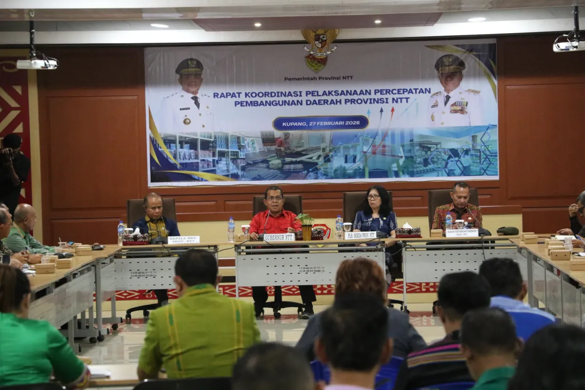 NTT Bentuk Lima Tim Percepatan untuk Atasi Kemiskinan dan Tingkatkan PAD