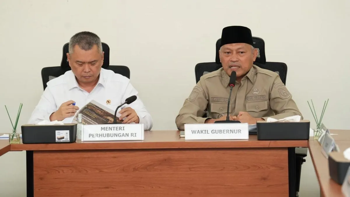 Wagub Malut Usulkan Pembangunan Infrastruktur Transportasi di Hadapan Menhub