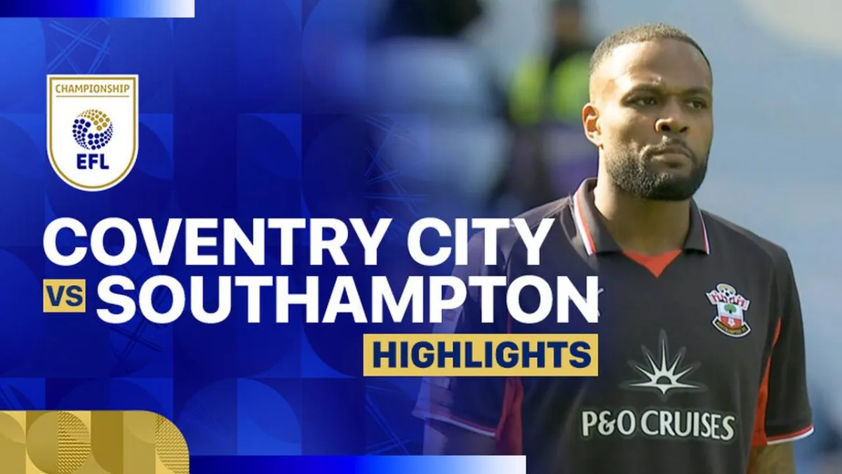 Sorotan Pertandingan Coventry City vs Southampton di EFL Championship 2025/26