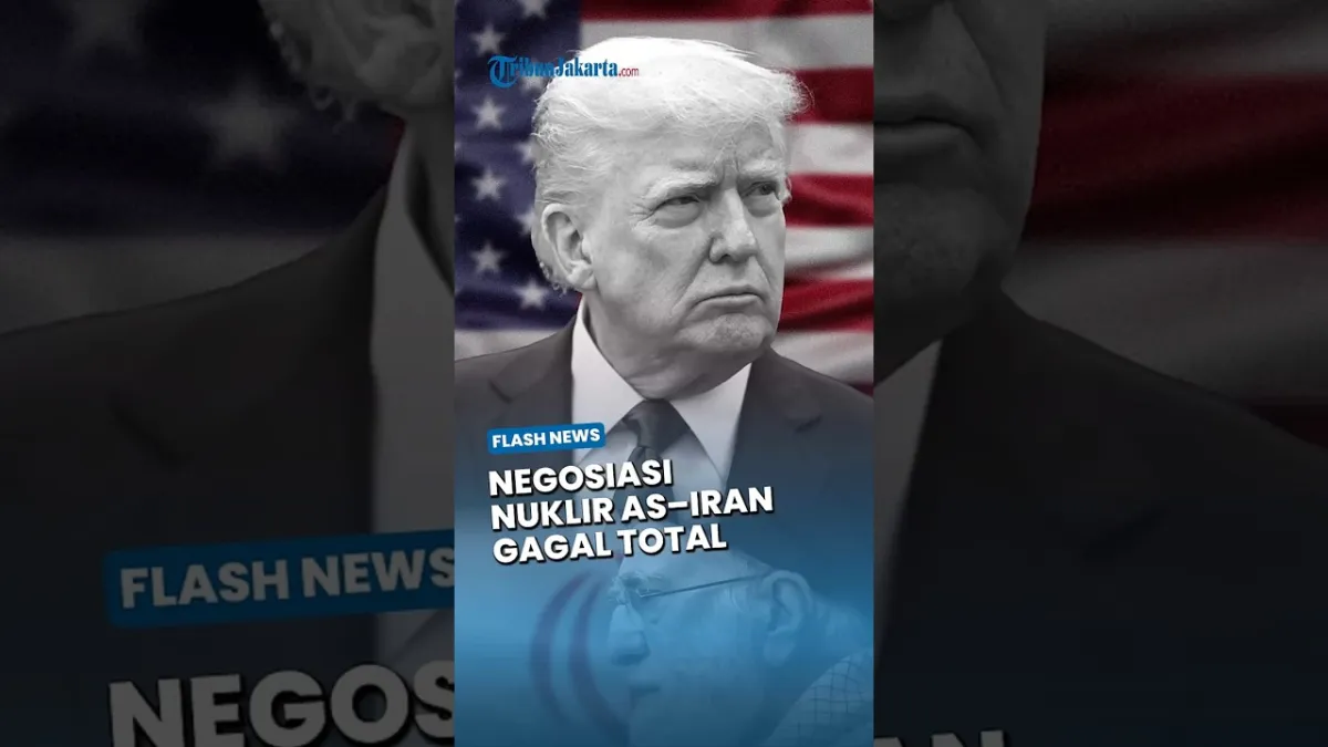 Negosiasi Nuklir AS-Iran Gagal, Kekhawatiran Perang Semakin Menguat