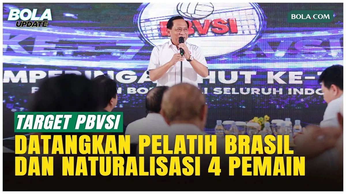 PBVSI Siapkan Pelatih Brasil dan Empat Atlet Naturalisasi