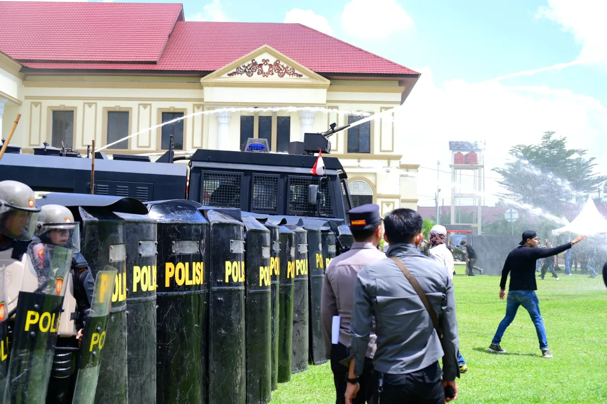 Polda Jambi Tingkatkan Kesiapsiagaan Melalui Latihan Sispamkota