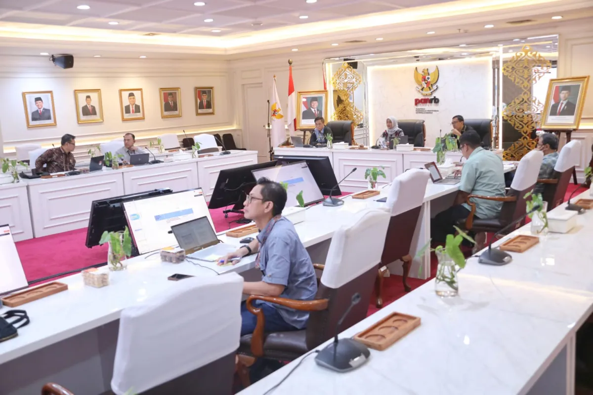 Rapat Evaluasi Rehabilitasi Pascabencana Sumatra Dipimpin Sekretaris Kementerian PANRB