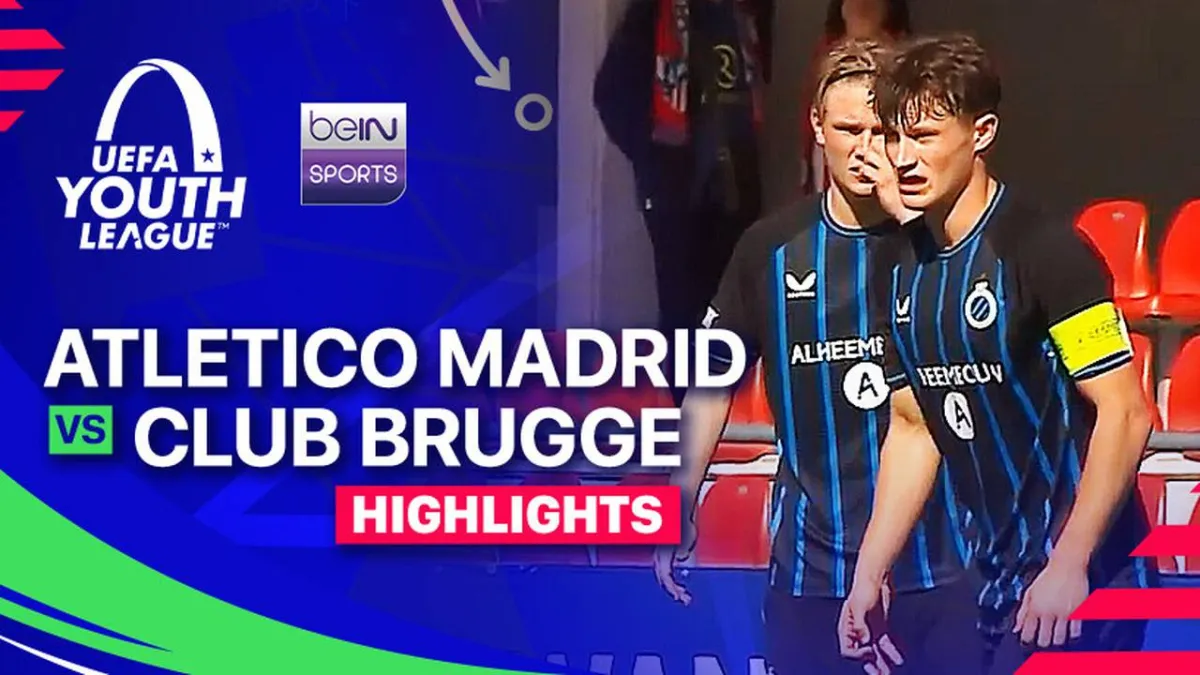 Rekap Pertandingan Atletico Madrid vs Club Brugge di UEFA Youth League 2025/26