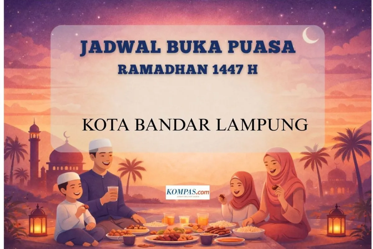 Kemenag Umumkan Waktu Buka Puasa Ramadhan 2026 di Bandar Lampung