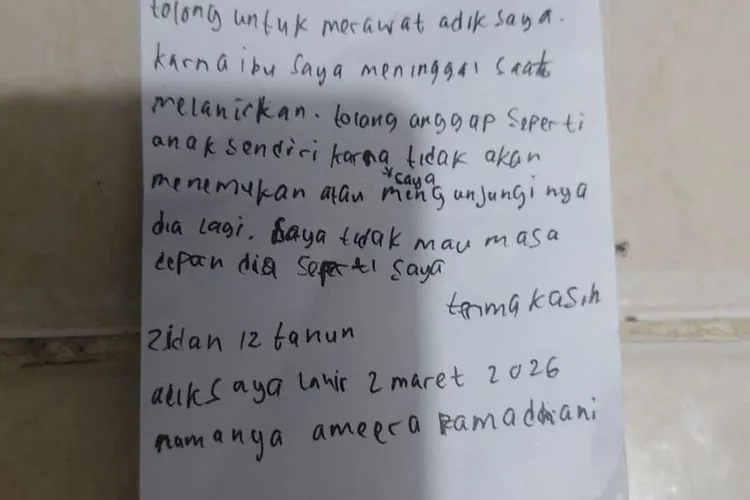 Kisah Inspiratif Kakak 12 Tahun yang Menjaga Adiknya di Pejaten