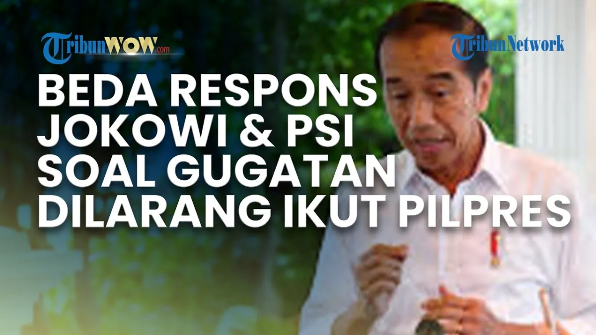 Jokowi Tunggu MK, PSI Tolak Gugatan Larangan Keluarga Presiden Ikut Pilpres