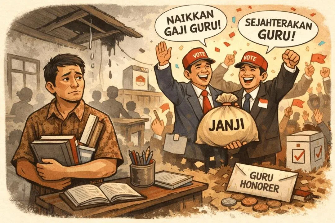 Kesejahteraan Guru: Dari Janji Politik ke Realitas yang Tak Terwujud