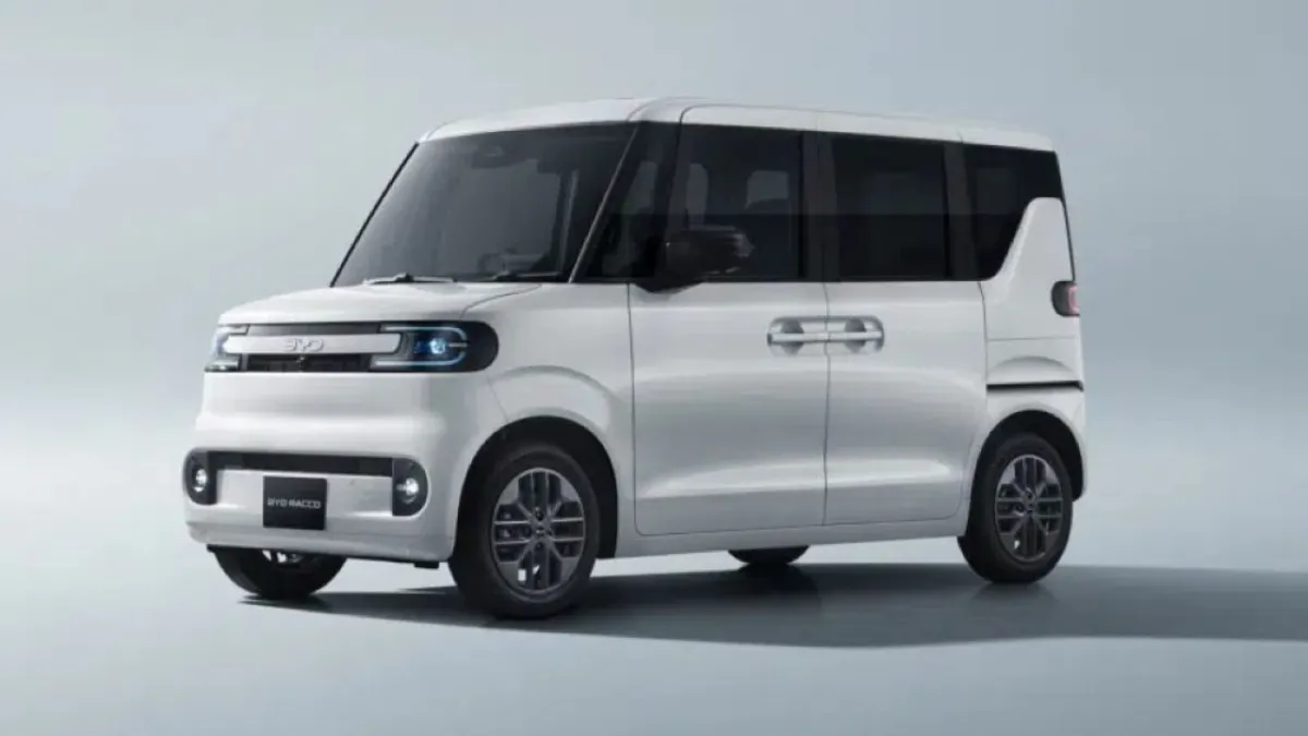 Interior BYD Racco EV Kei Car Diperkenalkan di Jepang, Harga Mulai Rp274 Jutaan