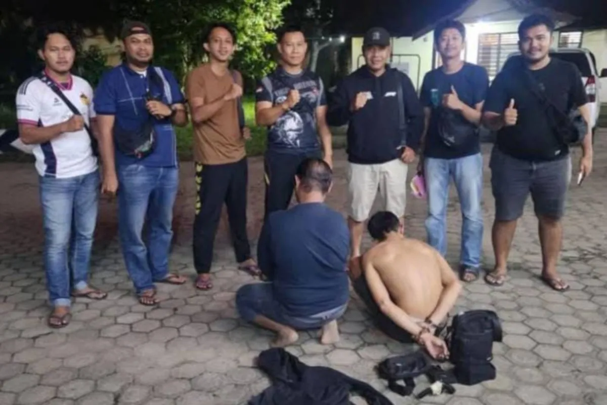 Dua Begal Motor Mengaku Intelijen Ditangkap Polisi di Batang Hari
