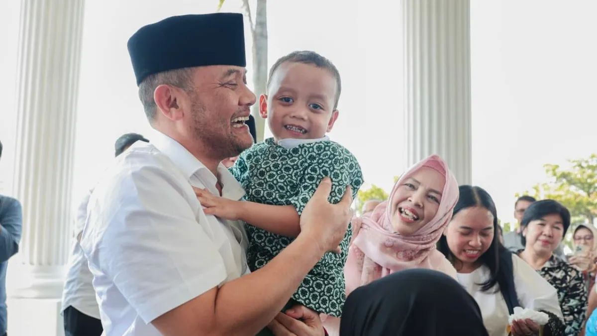 Gubernur Jateng Rayakan Lebaran Bersama Anak Panti dan Difabel