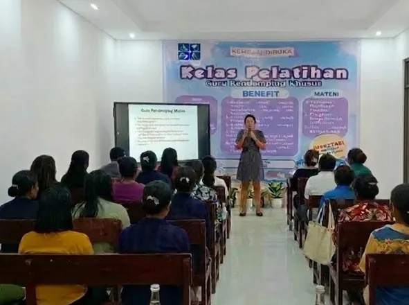 Yayasan Peduli Difabel Nabire Gelar Pelatihan Guru Pendamping Khusus untuk Pendidikan Inklusi