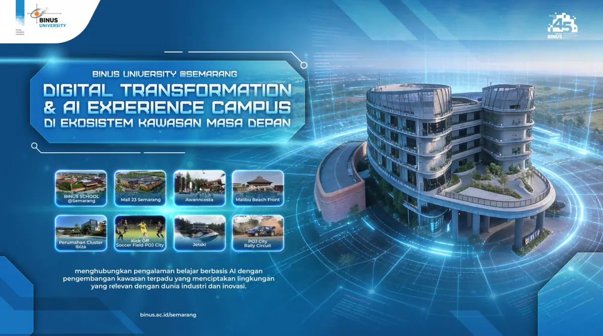 BINUS University @Semarang Ciptakan Ekosistem Pembelajaran Digital yang Relevan