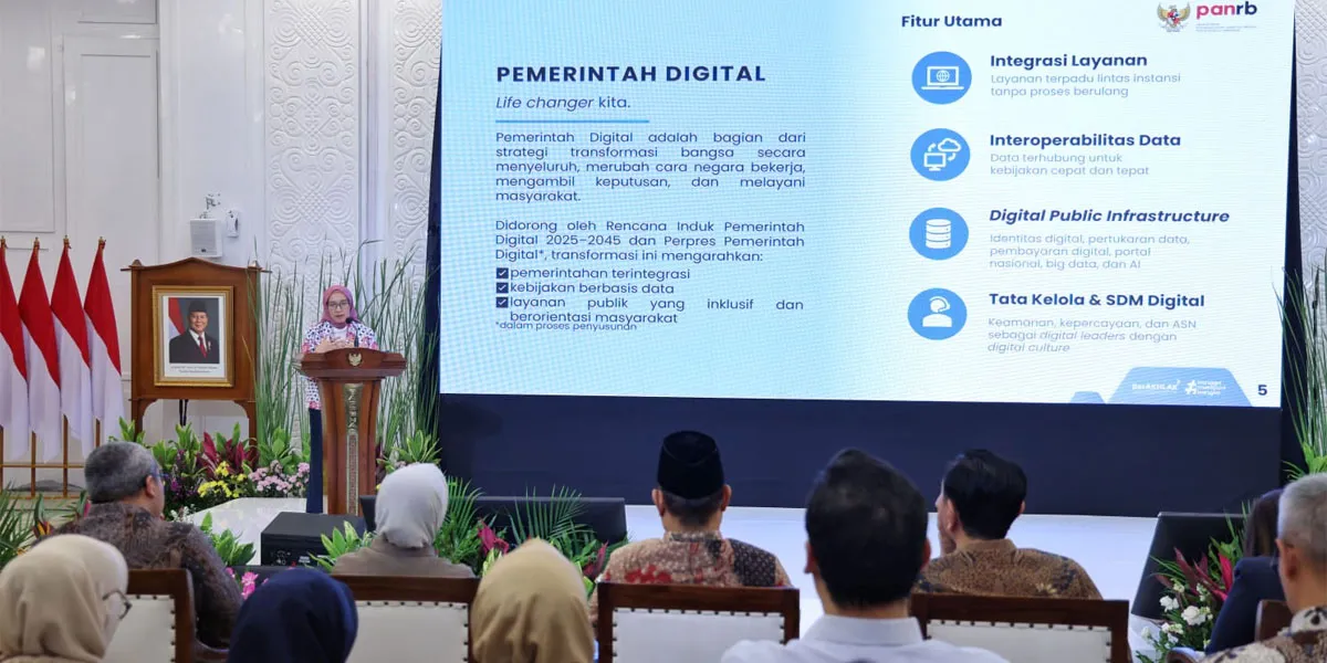 Pemerintah Luncurkan Rencana Induk Digital 2025-2045 untuk Tingkatkan Ekonomi dan Pelayanan Publik