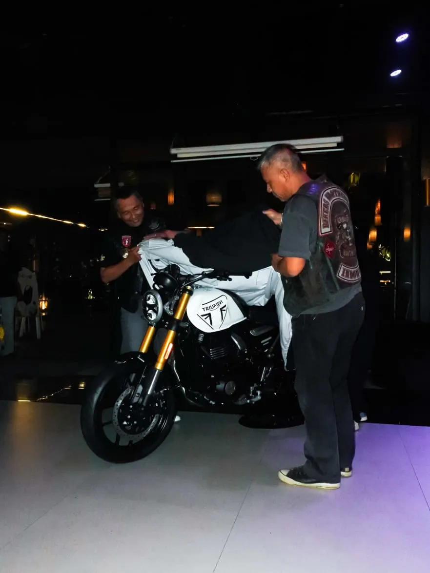 Triumph Perkenalkan TR 400 Series di Bandung, Diler Resmi Segera Dibuka