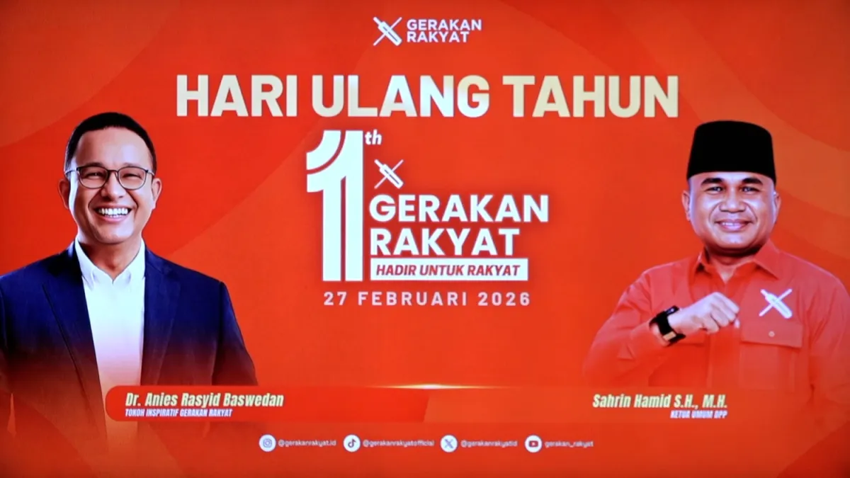 Partai Gerakan Rakyat Usulkan Ambang Batas Parlemen Nol Persen