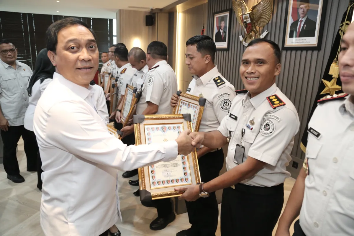 Kalapas Sekayu Raih Penghargaan dari Bareskrim Polri atas Pengungkapan Kasus Narkoba