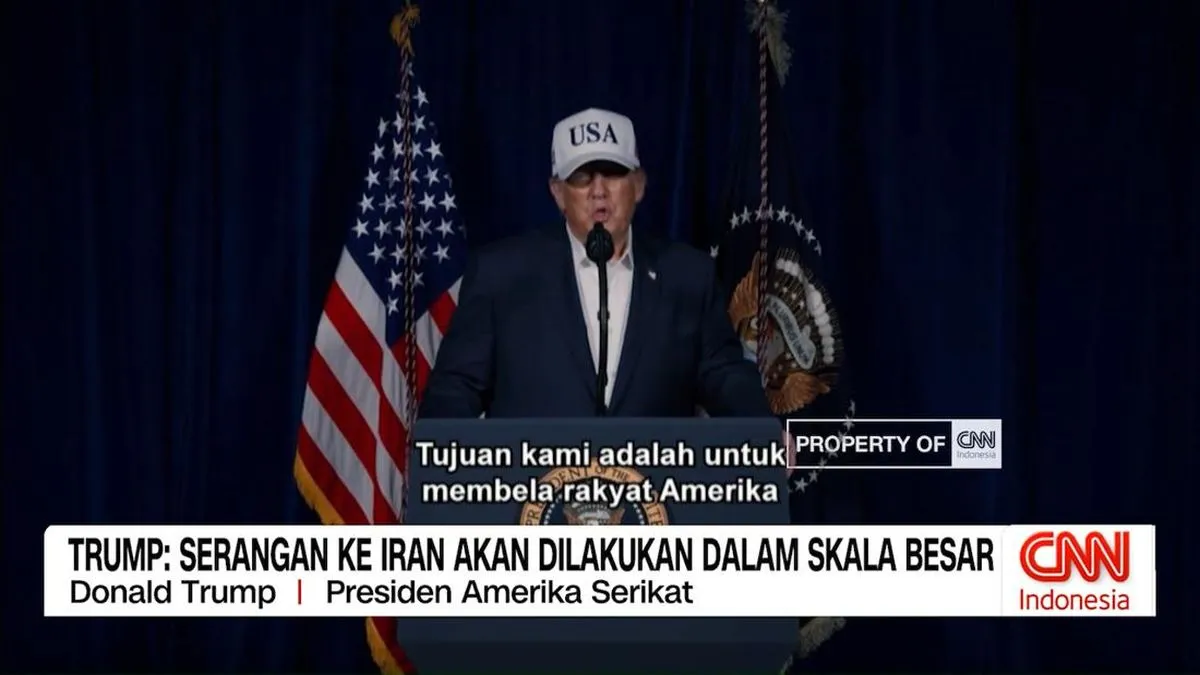 Trump: Warga Iran Serukan AS Ambil Alih Pemerintahan