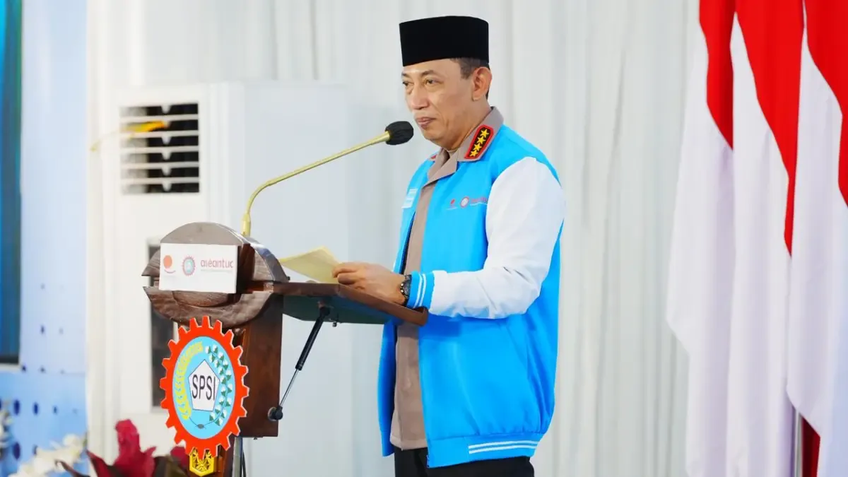 Kapolri Ajak Buruh Perkuat Persatuan Hadapi Krisis Global