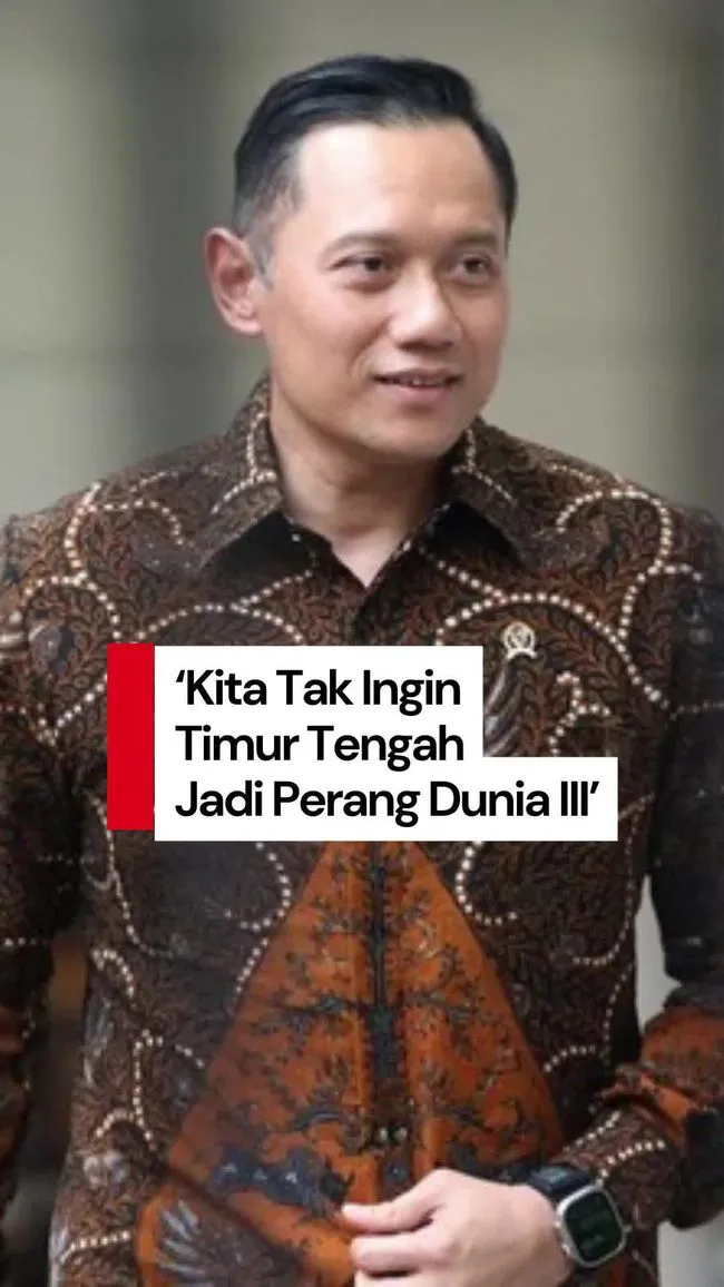 AHY: Hindari Meluasnya Konflik Timur Tengah ke Perang Dunia III
