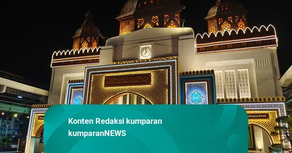 Stasiun Tugu Yogyakarta Hadirkan Dekorasi Menarik Menyambut Lebaran