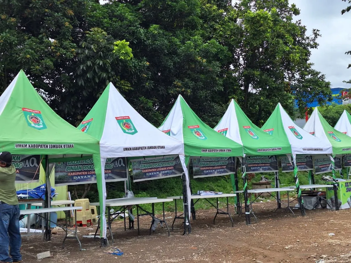 Bazar UMKM Ramadan di KLU Catat Omzet Jutaan Rupiah per Hari