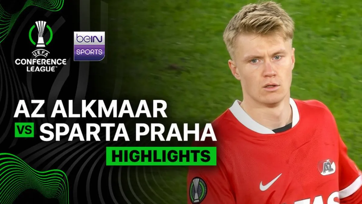 Sorotan Pertandingan AZ Alkmaar vs Sparta Praha di UEFA Conference League 2025/26