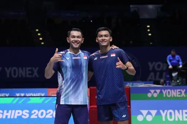 Fajar/Fikri Menang atas Malaysia, Siap Hadapi Rekan Senegara di Babak Kedua