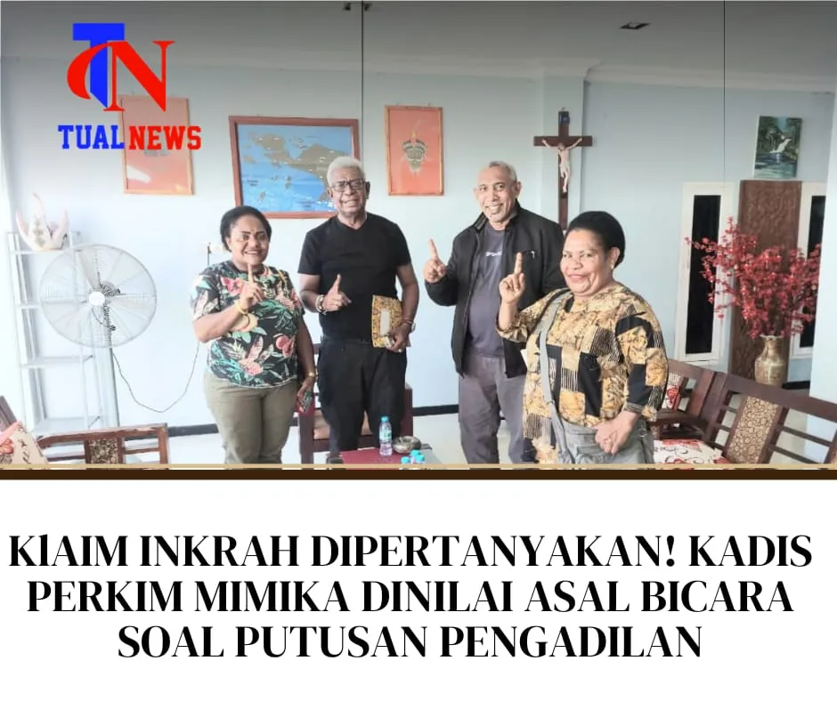 Klaim Hukum Kadis Perkim Mimika Dipertanyakan, Transparansi Diperlukan