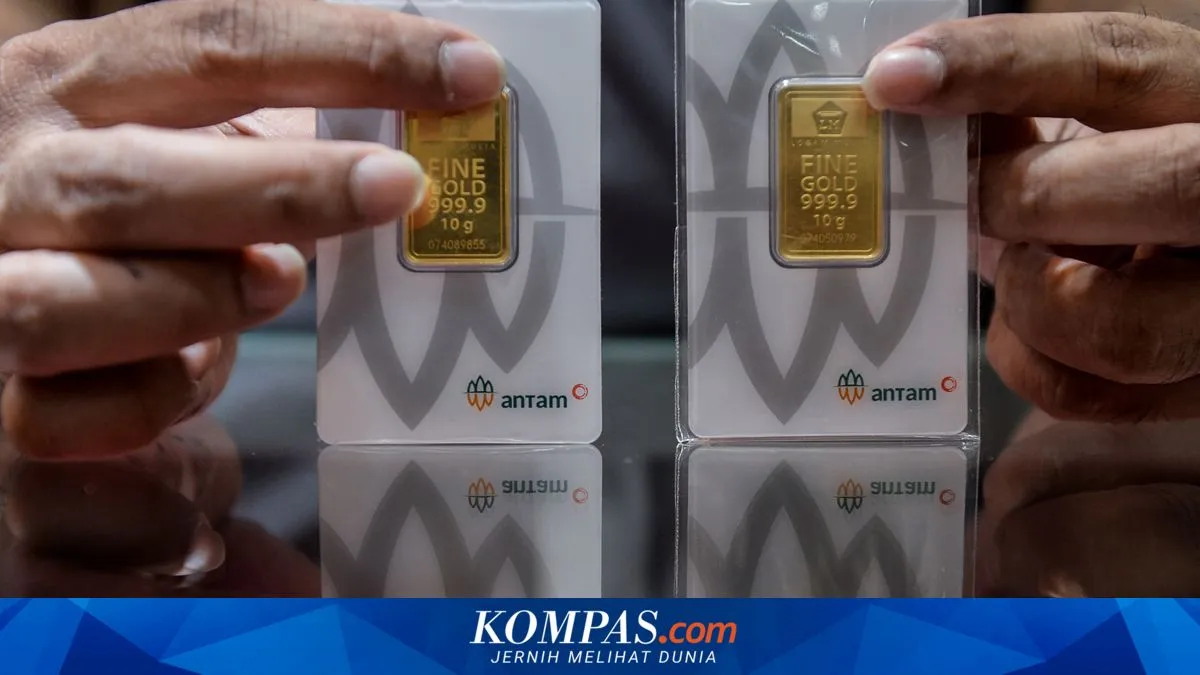Harga Emas Antam di Pegadaian Turun pada 26 Februari 2026