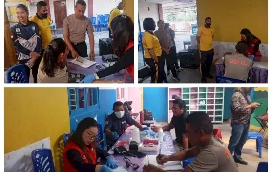 Polres Manggarai Gelar Donor Darah di Bulan Ramadan