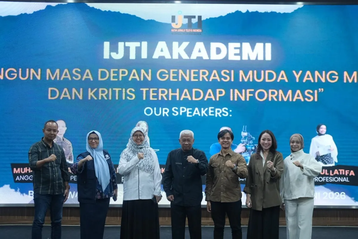 Pelatihan Jurnalistik dan Public Speaking IJTI Akademi 2026 di Purwakarta
