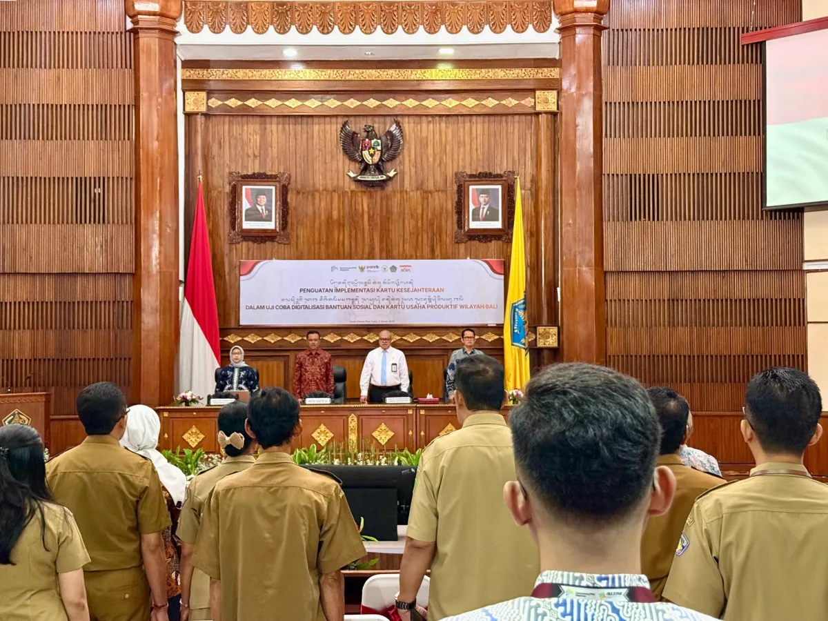 Bali Siap Jadi Percontohan Digitalisasi Kartu Kesejahteraan